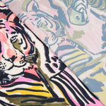 Satin Polyester Tigre Fuchsia - Ribes y Casals