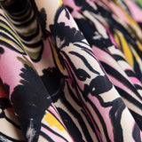 Satin Polyester Tigre Fuchsia - Ribes y Casals