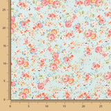 Gaze Polyester Mini Crétonne Bleu - Ribes y Casals