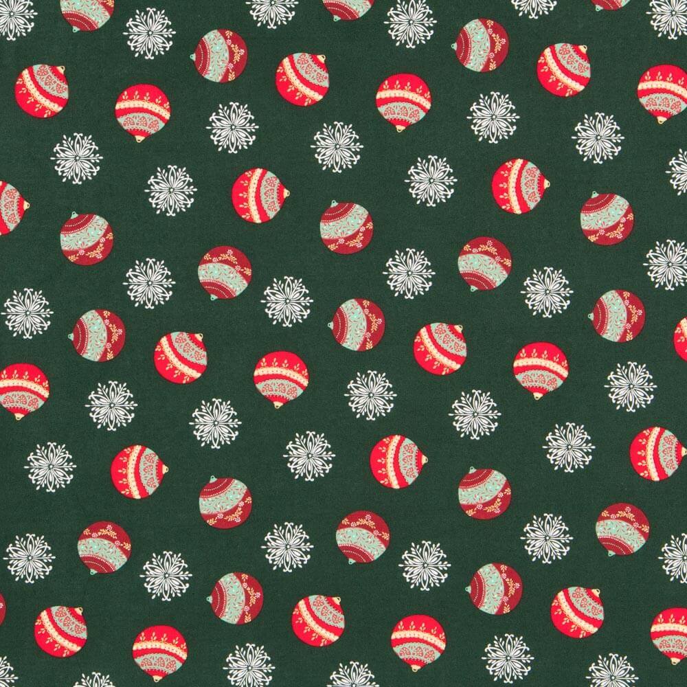 Coton Boules Noël Vert - Ribes y Casals