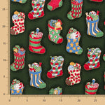 Coton Chaussettes Cadeaux Noël Vert - Ribes y Casals