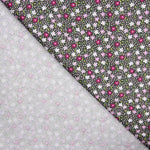 Popeline de coton à fleurs Andrea - Ribes y Casals