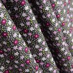 Popeline de coton à fleurs Andrea - Ribes y Casals