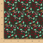 Coton Canne Sucrerie Noël Vert - Ribes y Casals