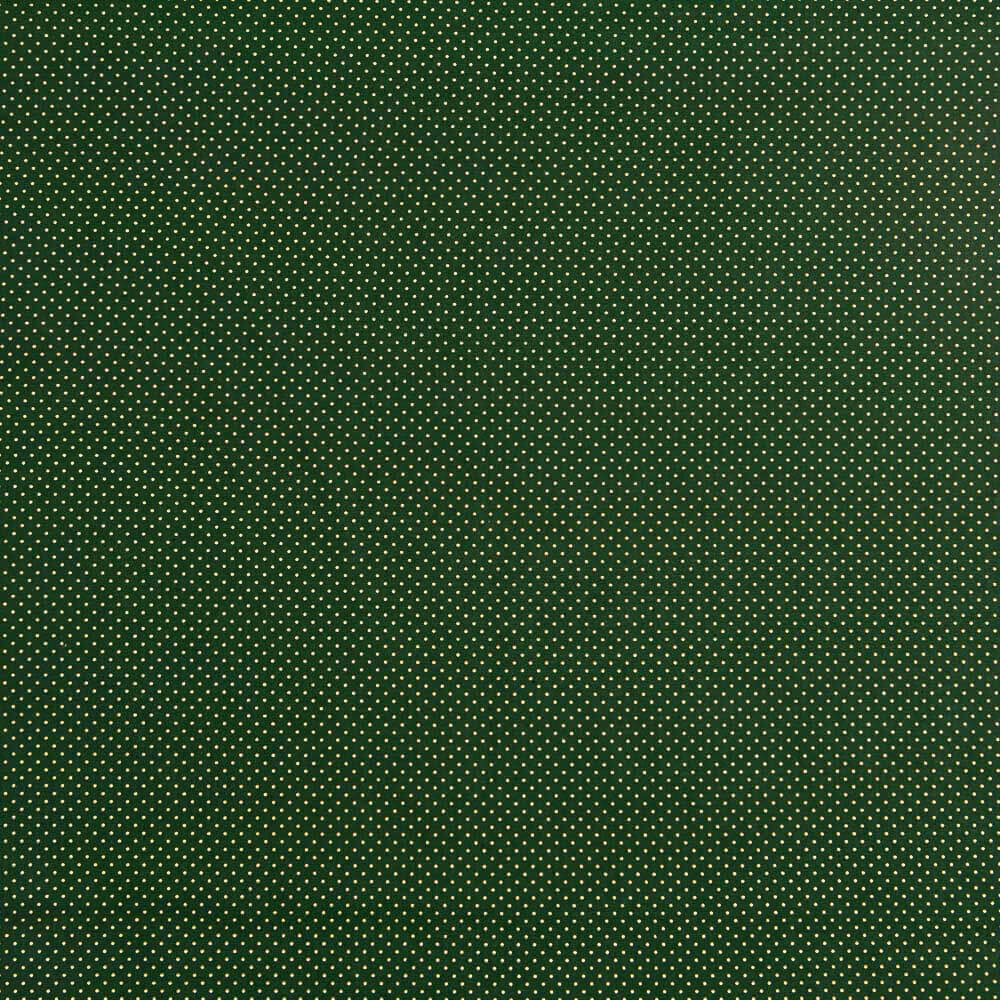 Coton Noël Pois Or Vert - Ribes y Casals