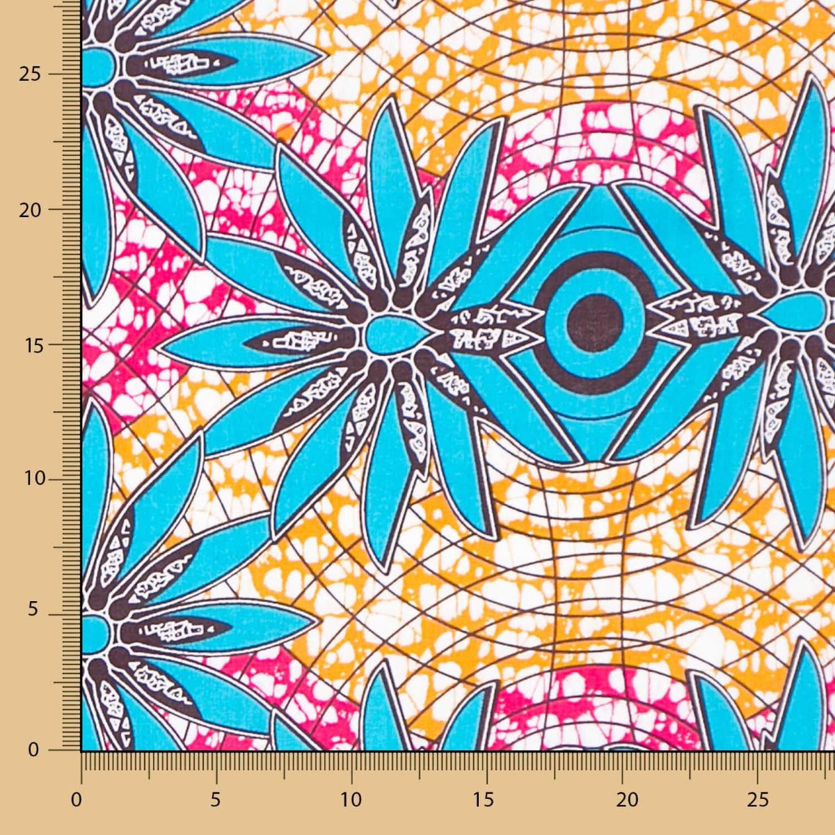 Tissu Wax Abasi - Ribes y Casals