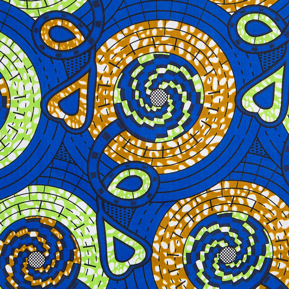 Tissu Wax Africain Kesia - Ribes y Casals