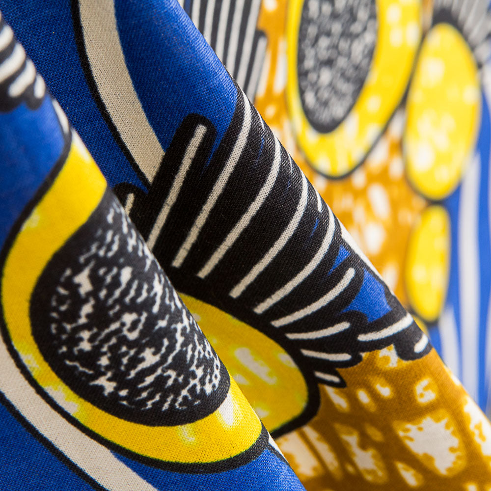 Tissu Wax Africain Kiah  - Ribes y Casals