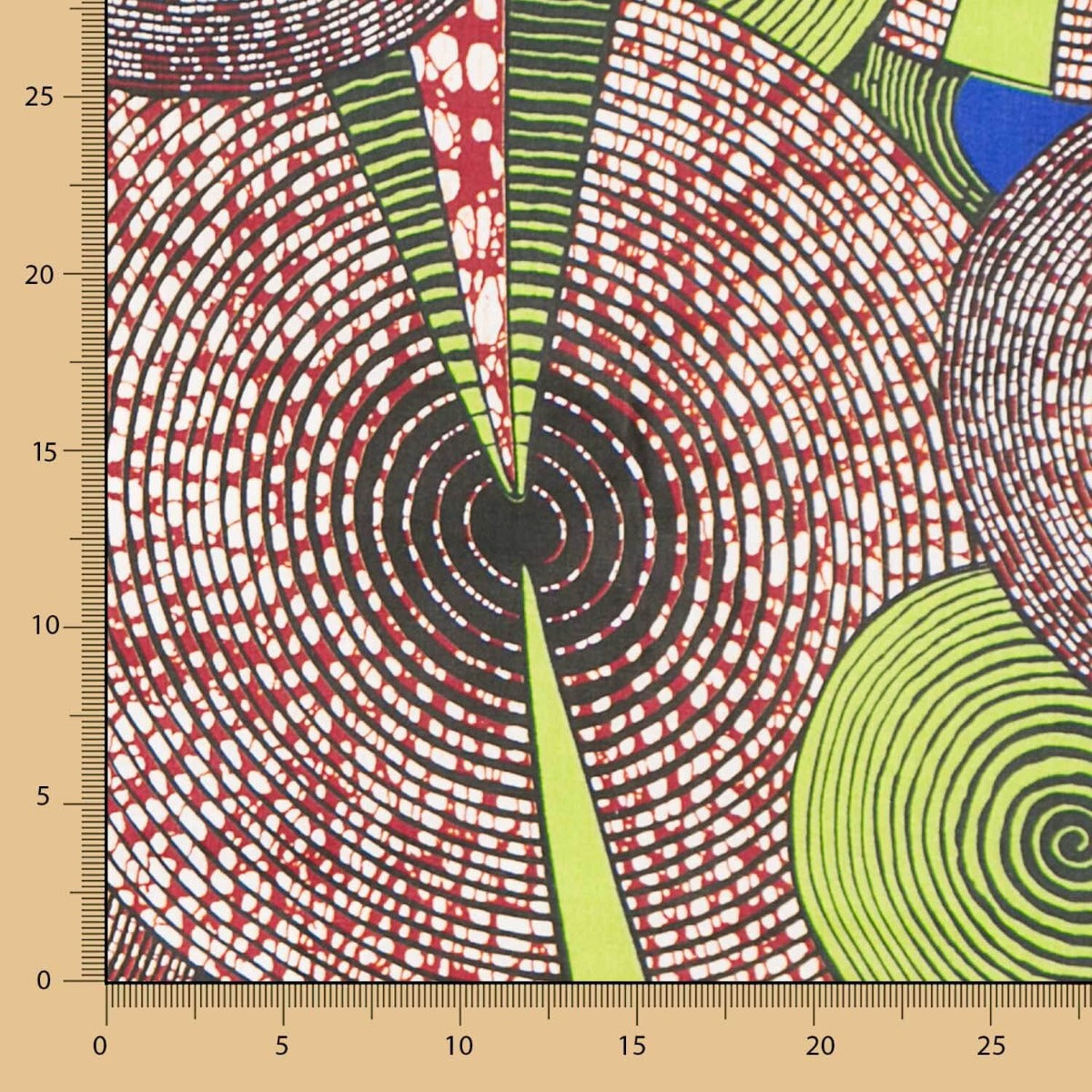 Tissu Wax Ebo - Ribes y Casals