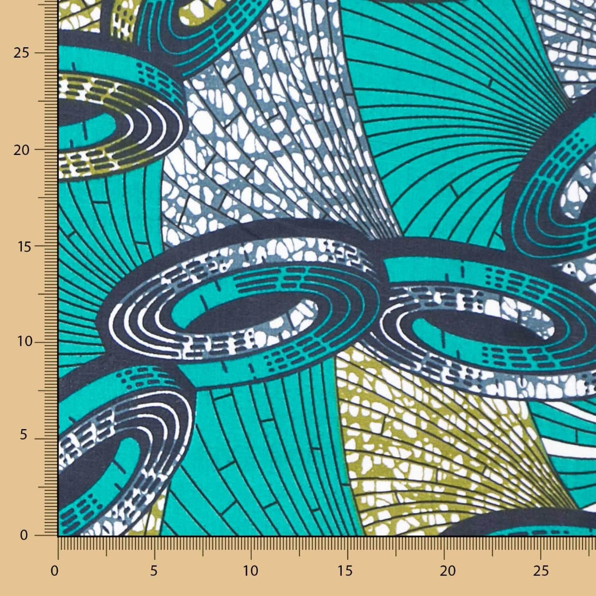 Tissu Wax Rashidi - Ribes y Casals