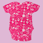 Maille Enfant Boutons Fuchsia - Ribes y Casals