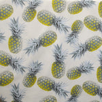 Toile Imprimée Ananas Blanc - Ribes y Casals