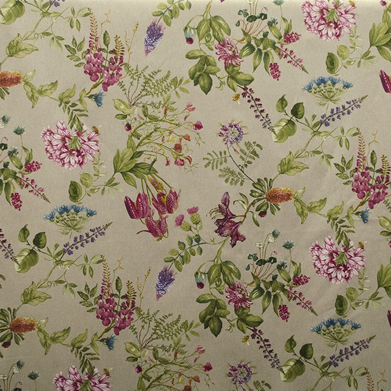 Toile Imprimée Botanique Fuchsia - Ribes y Casals