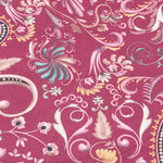 Velours Imprimé Baroque Bordeau - Ribes y Casals