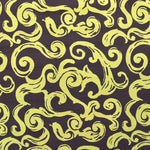 Velours Imprimé Spirales Pistache - Ribes y Casals
