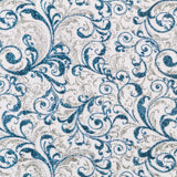 Velours Fantaisie Bleu - Ribes y Casals