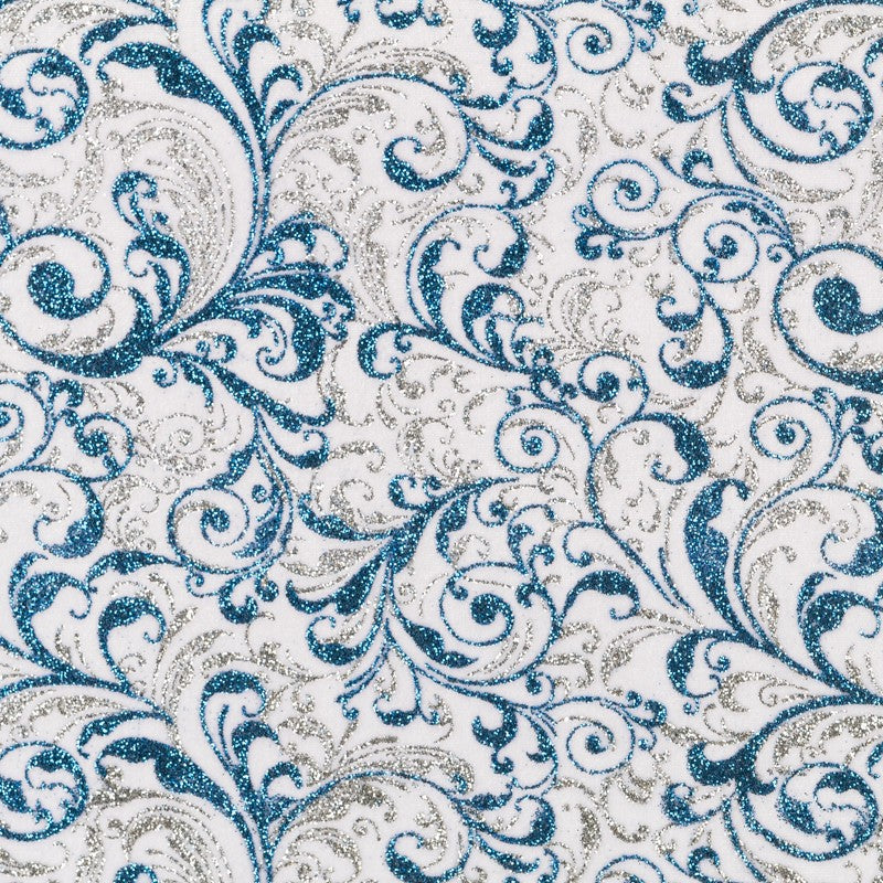 Velours Fantaisie Bleu - Ribes y Casals