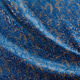 Velours Fantaisie Bleu Électrique - Ribes y Casals