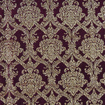 Velours Fantasy Paillettes Bordeaux - Ribes y Casals