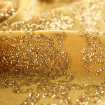 Velours Fantasy Paillettes Doré - Ribes y Casals