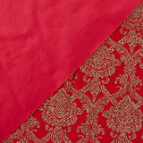 Velours Fantasy Paillettes Rouge - Ribes y Casals