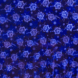 Velours Fleur Bleu Électrique - Ribes y Casals