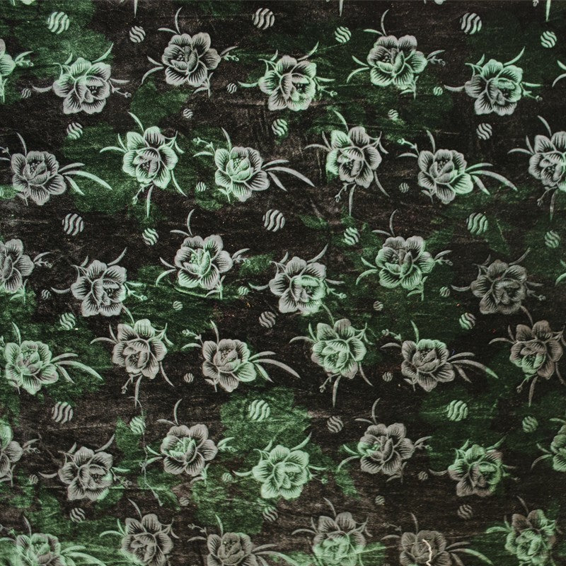Velours Fleur Vert - Ribes y Casals
