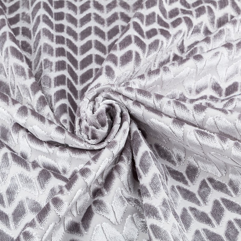 Velours Jacquard Argent - Ribes y Casals