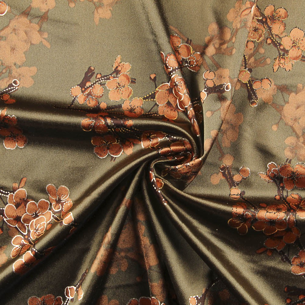 Velours Lurex Florencia Oliva - Ribes y Casals