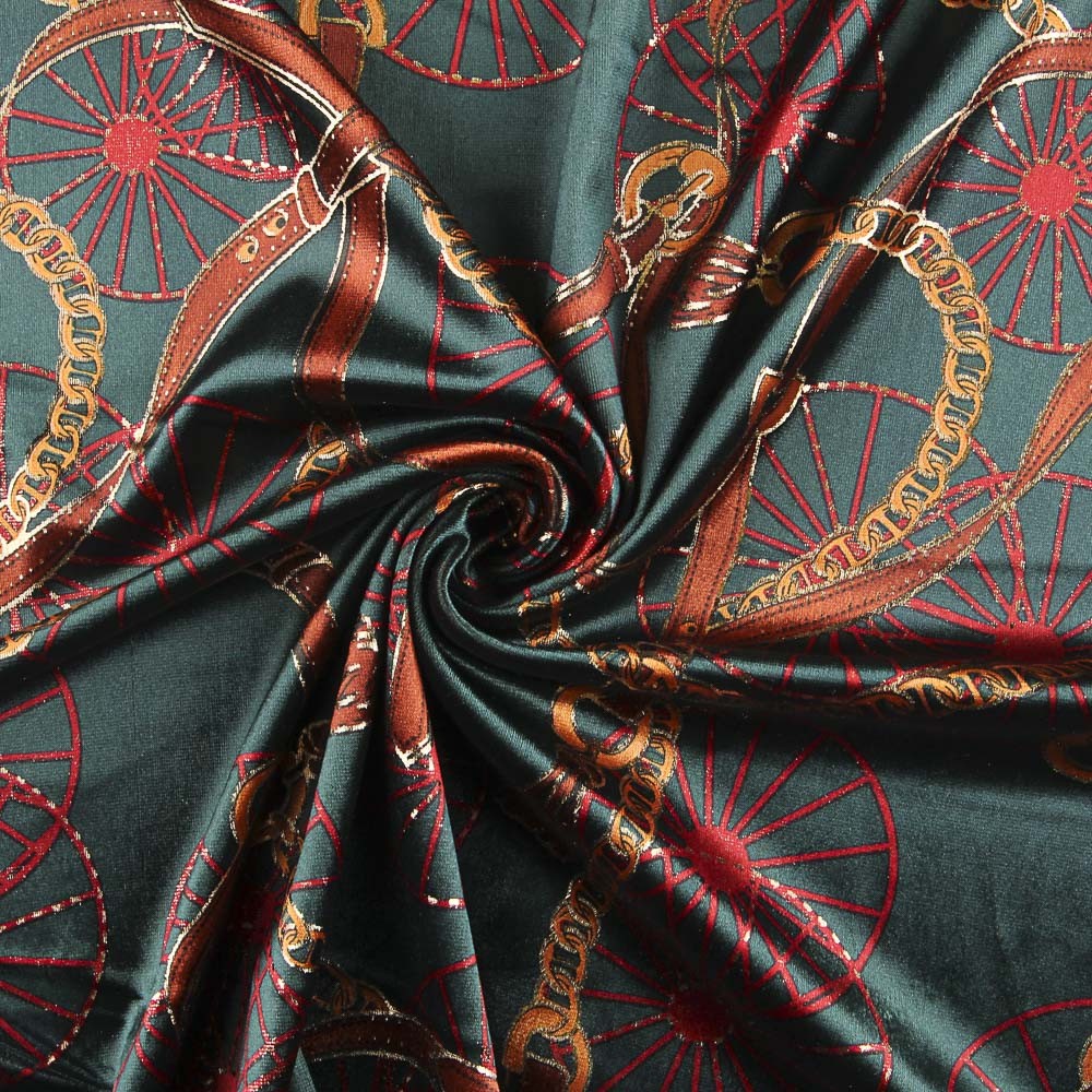 Velours Lurex Hermès Vert - Ribes y Casals