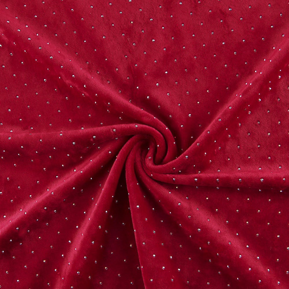 Velours Lycra Paillettes Rubi - Ribes y Casals