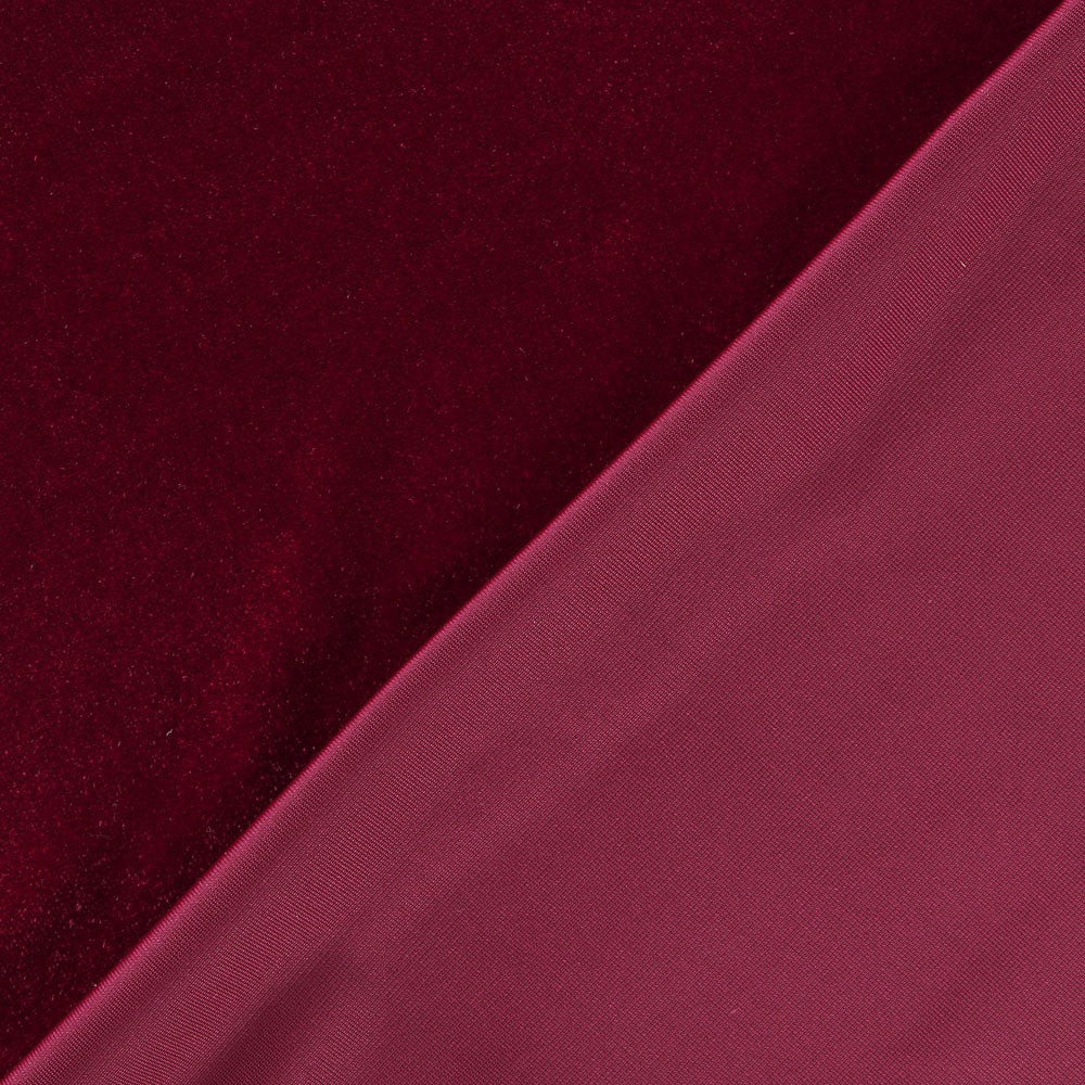 Velours Grenat Lycra - Ribes y Casals