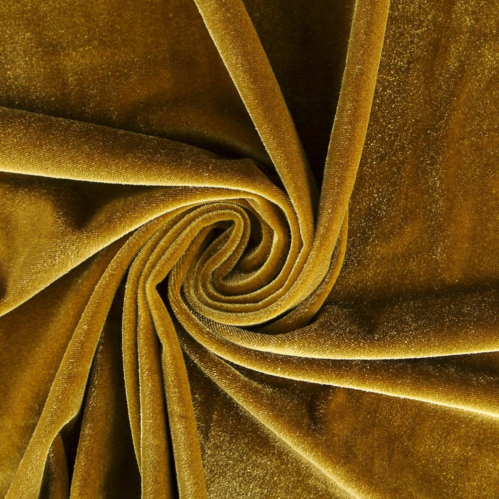 Velours Lycra Ocre - Ribes y Casals