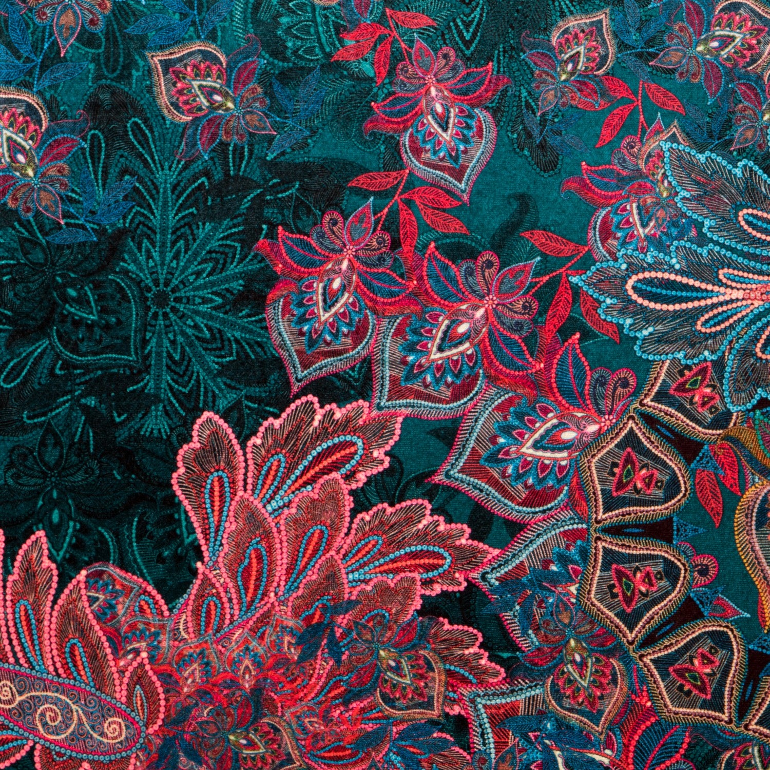 Velours Mandala Vert - Ribes y Casals