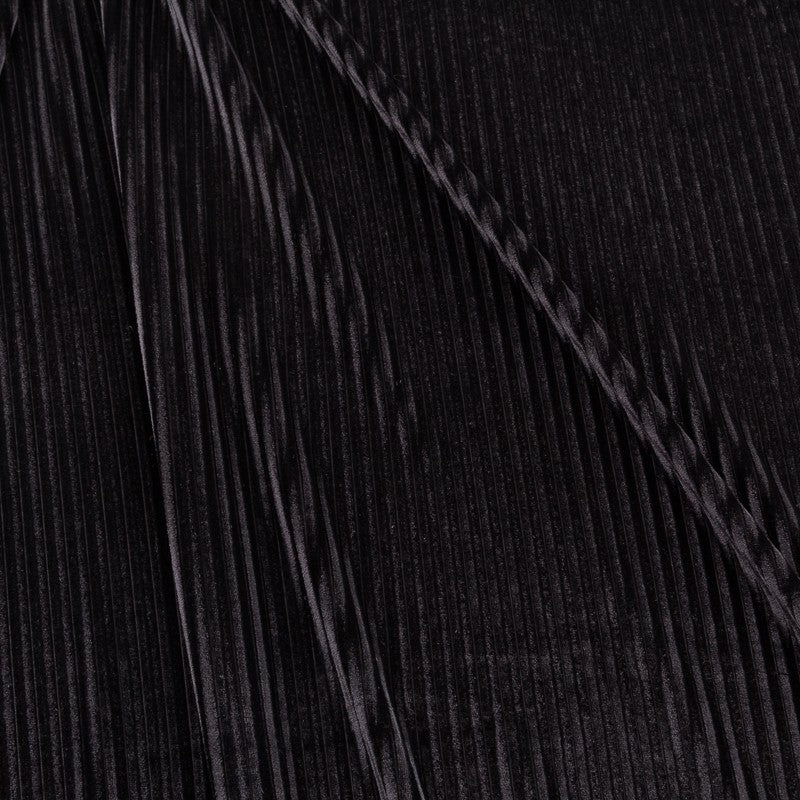 Velours Mode Nervuré Noir - Ribes y Casals