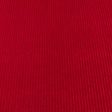 Velours Mode Nervuré Rouge - Ribes y Casals