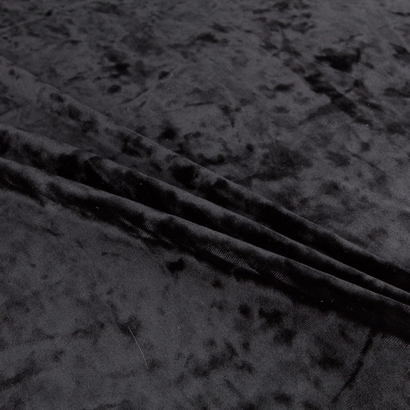 Retal Terciopelo Moda Negro 100x145 cm - Ribes y Casals