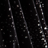 Spandex Velvet Sparkle Noir - Ribes y Casals