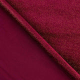 Velours stretch fantaisie bordeaux doré - Ribes y Casals