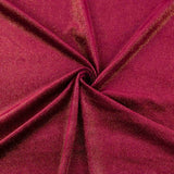 Velours stretch fantaisie bordeaux doré - Ribes y Casals