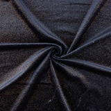 Velours stretch fantaisie bleu marine doré - Ribes y Casals