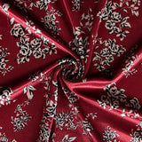 Velours Lycra Bouquet Grenade - Ribes y Casals