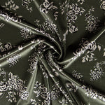 Velours Lycra Bouquet Kaki - Ribes y Casals