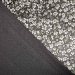 Velours Lycra Floral Kaki - Ribes y Casals