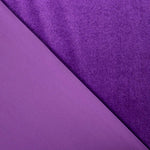 Velours Lycra Lisse Violet - Ribes y Casals