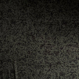 Velours Stretch Lycra Maxi Fleur Kaki - Ribes y Casals