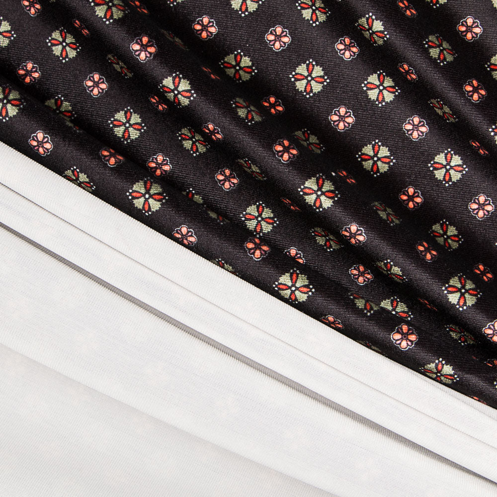 Velours Mode Médailles Noir - Ribes y Casals