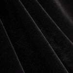 Velours Polyester Noir - Ribes y Casals