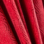 Velours Pailleté Rouge - Ribes y Casals