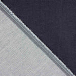 Denim bleu foncé en coton et élasthanne - Ribes y Casals